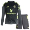 Fotballtrøye Manchester United Keeper Hjemmedrakt 2025-26 Langermet - Barn(+ Shorts)